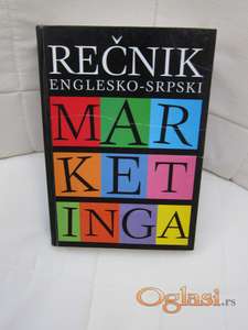 Prodajem englesko - srpski rečnik marketinga, Novi Sad